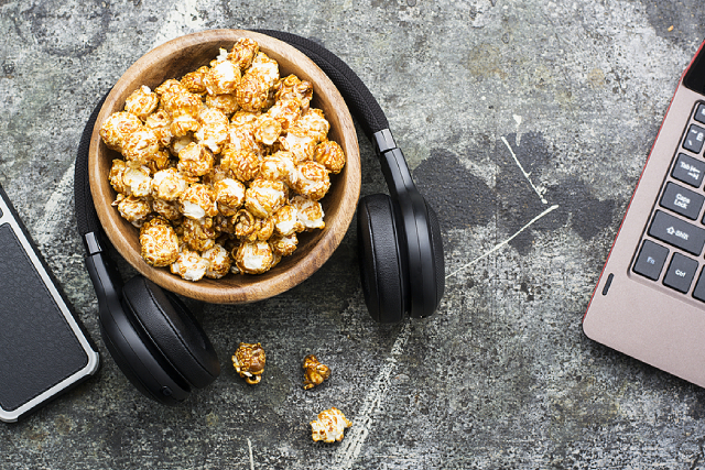 Here's Why Popcorn Is the Perfect Work-from-Home Snack
